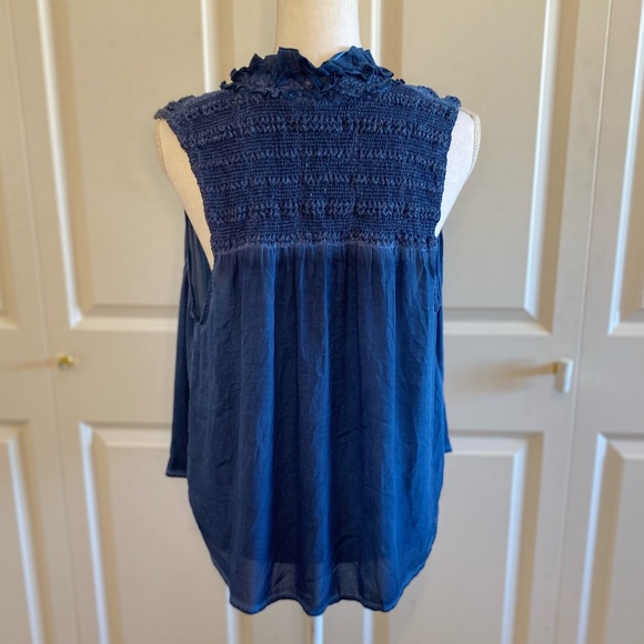 Free People Ruffle Me Up Sleeveless Top | Medium - Picture 6 of 11